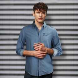 Men's Corporate Shirts  - TRENDSWEAR Chester Mens Denim Shirt