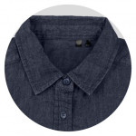 Ladies Corporate Shirts - TRENDSWEAR Chester Womens Denim Shirt