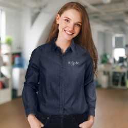 Ladies Corporate Shirts  - TRENDSWEAR Chester Womens Denim Shirt