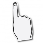 Executive Toys and Games - Foam Supporters Hand