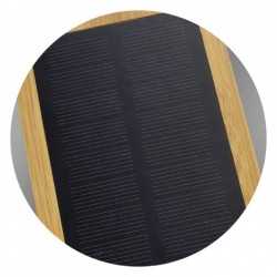 Power Banks  - Bamboo Solar Power Bank AUS