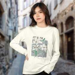 Ladies Promotional T Shirts  - TRENDSWEAR Harlow Womens Long Sleeve Crew