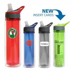 Drink Bottles - Plastic  - Lakeland 600ml Tritan Insulated Water Bottle
