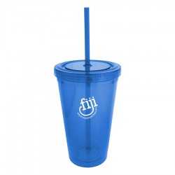 Drink Bottles - Plastic  - Carmel Arcylic 473ml Tumbler