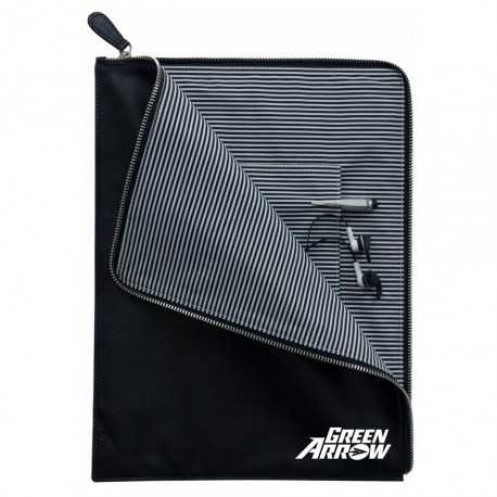 Leather Zip Compendiums  - Temple A4 Soft Leather Brief