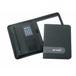 Non Leather Zip Compendiums  - Delta Zippered A4 Compendium