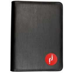 Non Leather Zip Compendiums  - Dallas Zippered 3 Ring Compendium