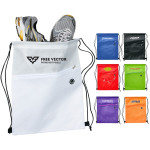 Drawstring Bags &amp; Back Sacks - Waves Drawstring Bag