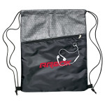 Drawstring Bags &amp; Back Sacks - Silver Drawstring Bag