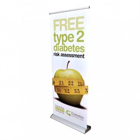 Corporate Stationary  - Deluxe 850mm Roll Up Banner
