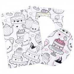 Fridge Magnets  - Colour In 2 in 1 Magnetic Frame Colour Set