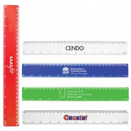 Rulers  - 30cm Plastic Ruler