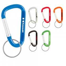 Metal Keyrings  - 60mm Carabiner