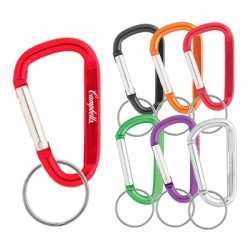 Metal Keyrings  - 70mm Carabiner