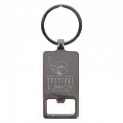 Metal Keyrings  - Axil Rectangle Keychain