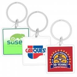 Printed Keyrings - Square Acrylic Keychain
