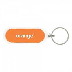 Printed Keyrings  - Oval Acrylic Keychain