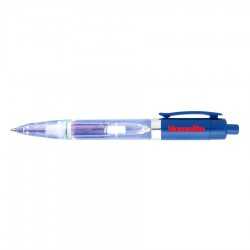 Light Up Pens  - Plastic light Plastic Pen (Blue)