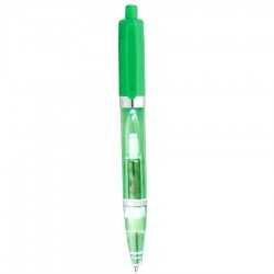 Light Up Pens  - Plastic Light Plastic Pen (Green)