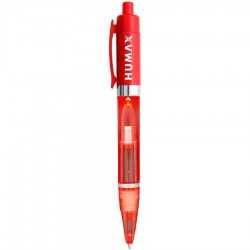 Light Up Pens  - Plastic Light Plastic Pen (Red)