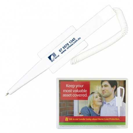 Plastic Promotional Pens  - Counter Mat Plastic Pen