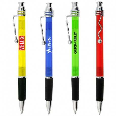 Plastic Promotional Pens  - The Coronado Twister Plastic Pen