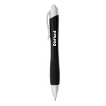 Plastic Promotional Pens - Metallic Mykonos Plastic Pen