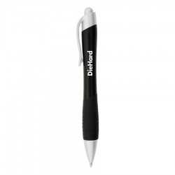 Plastic Promotional Pens  - Metallic Mykonos Plastic Pen