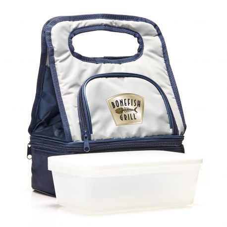 Cooler Bags  - Silver Lunch Cooler Bag