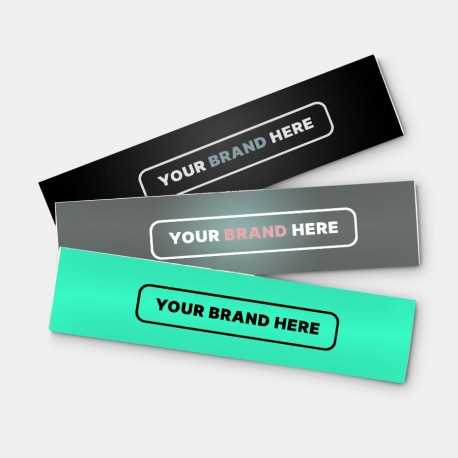 Novelties  - Gloss Paper Sticker (75 x 210mm)