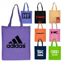 Non Woven Tote Bags  - Large Shopping Tote Bag with Gusset