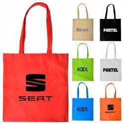 Non Woven Tote Bags  - Shopping Tote Bag with V Gusset