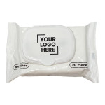 Branded Hand Sanitisers - Antibacterial Wipes in Packet