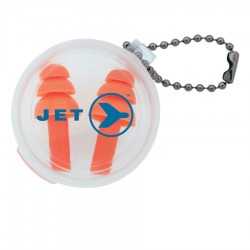 Travel Accessories  - Silicone Earplug Keychain