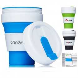 Reusable Coffee Cups - Plastic & Ceramic  - Pocket 355ml Cup