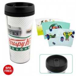 Reusable Coffee Cups - Plastic & Ceramic  - Digital Galilee 443ml Tumbler