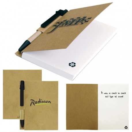 Promotional Journals & Noteboooks  - Aria Recycled Notebook