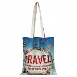 Full Colour Tote Bags  - Full-Colour Cotton Tote Bag