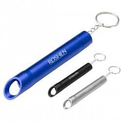 Bottle Openers  - Pop Light Bottle Opener Keychain