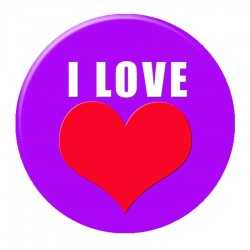 Name & Pin Badges  - Button Badge 37mm