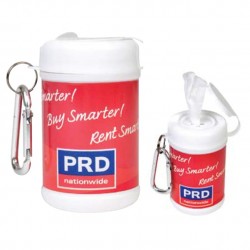 Hand Sanitisers & Wipes  - Antibacterial Wipes Canister