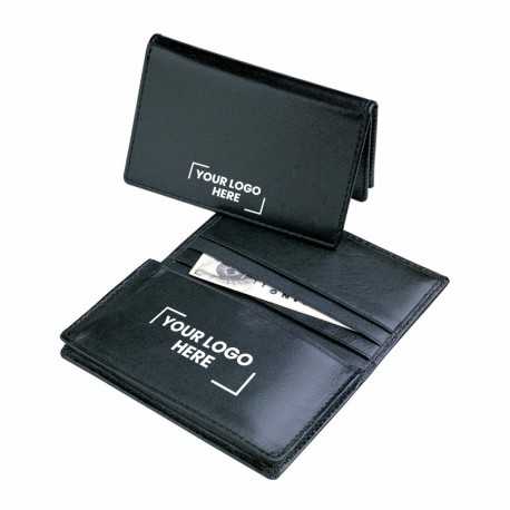 Business Card Holders  - Leather Pocket Business Card Holder