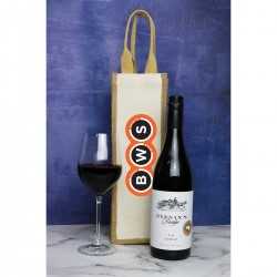 Jute Shopping & Tote Bags  - Jute Single Wine Bag