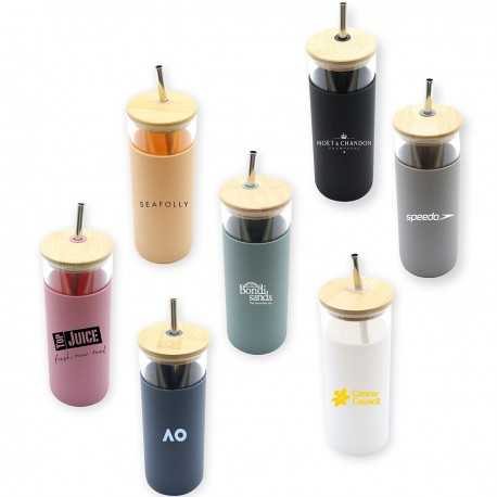 Drink Bottles - Glass  - Sunrise Smoothie 500ml Tumbler