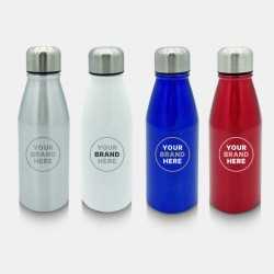Drink Bottles - Metal  - Vita Aluminium 450ml Water Bottle