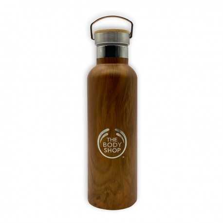 Drink Bottles - Metal  - Ecograin Mirror Finish Shadow 750ml Bottle