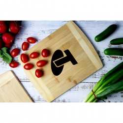 Cheese Gift Sets  - Trey Bamboo Cutting Board