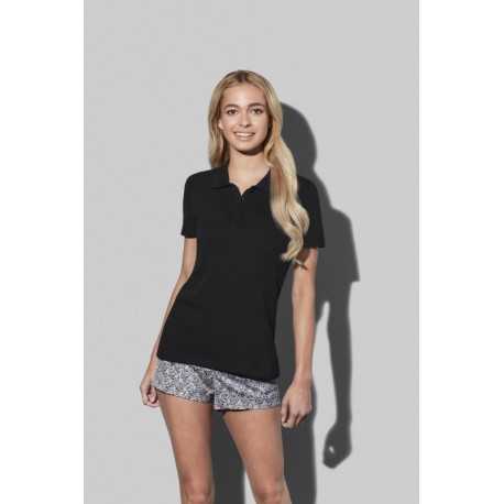 Ladies Promotional Polo Shirts  - Stedman Womens Premium Cotton Polo