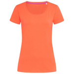branded Stedman Womens Claire Crew Neck T-Shirt, from our range of promotional Ladies Promotional T Shirts