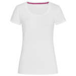 branded Stedman Womens Claire Crew Neck T-Shirt, from our range of promotional Ladies Promotional T Shirts
